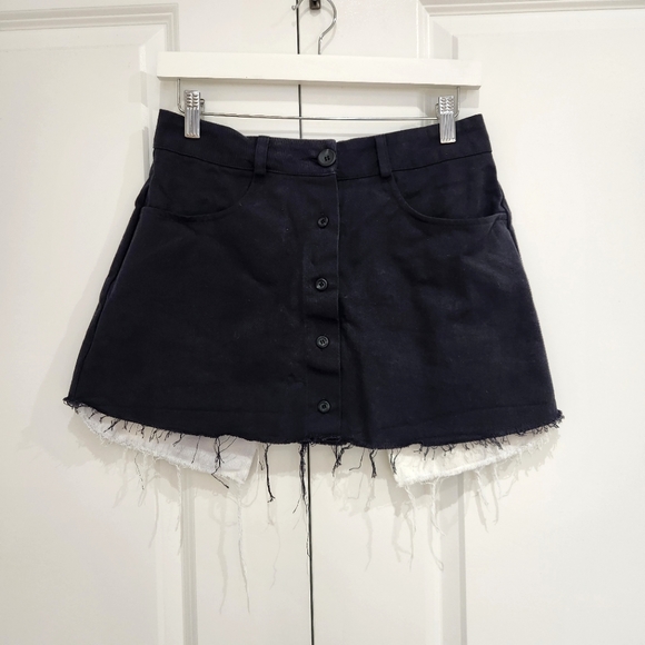 Navy mini skirt - Picture 5 of 8